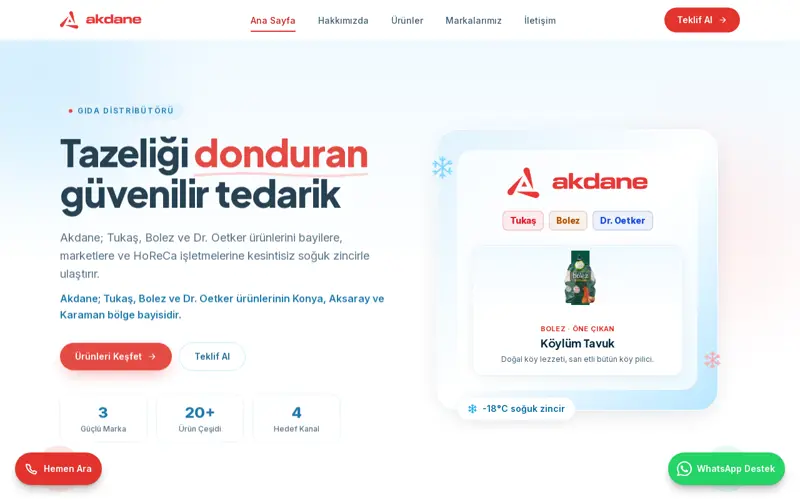Akdane ana sayfası