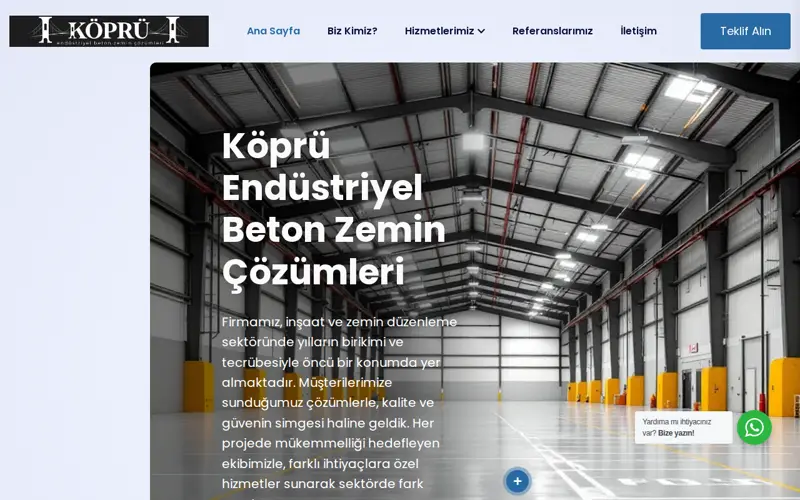 Beton Silim ana sayfası